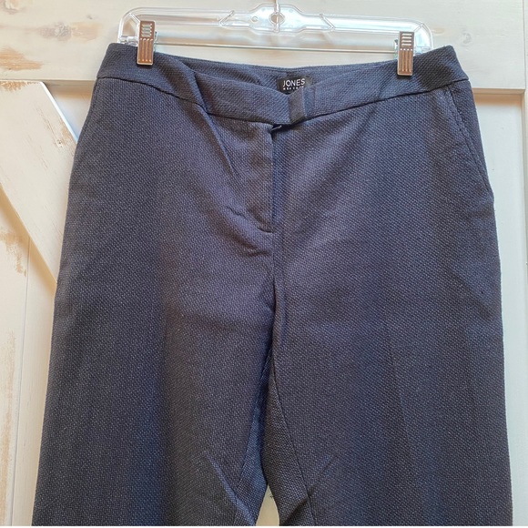 Jones New York Blue Tweed Pant - Picture 2 of 6